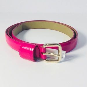 Talbots Pink Leather Belt
